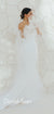 Stunning Spaghetti Straps Mermaid Satin White Wedding Dress, CG122