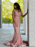 Sparkle Mermaid Sweetheart Backless Sequin Prom Dresses, CG320