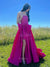 Stunning A-line Satin Straight Neck Backless Long Prom Dresses, CG374