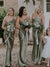 One Shoulder Gorgeous Mermaid Backless Long Bridesmaid Dress, CG411
