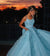 Gorgeous Lace A-line Spaghetti Straps Backless Long Prom Dresses, CG243