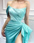 Off Shoulder Stunning Mermaid Sexy Slit Prom Dresses, CG250