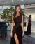Charming Different Colors Mermaid Sexy Slit Long Prom Dresses, CG319