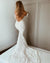 Gorgeous Mermaid Lace Long Sleeves Sweetheart Wedding Dress, CG123