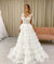 Elegant A-line Tulle Sleeveless Floor-length Simple Wedding Dress, CG132