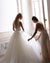 New Arrival A-line V-neck Sleeveless Long Wedding Dress, CG151